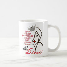 Unter einer Tiara stehen wir! Becher Kaffeetassen