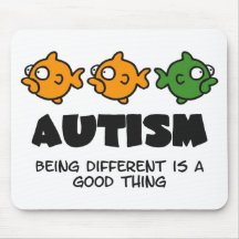 Unterschiedlich sein - Autismusentwurf Mousepad
