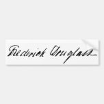 Unterschrift des Abolitionisten Frederick Douglass Auto Sticker