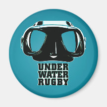 UnterwasserRugby-Magnet 2 Magnets