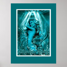 Unterwasserschönheit Plakatdrucke