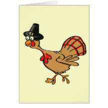 Unterwegs für Thanksgiving! - Grußkarte