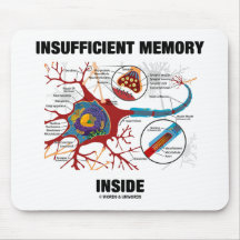 Unzulängliches Gedächtnis-Innere (Neuron/Synapse) Mauspad