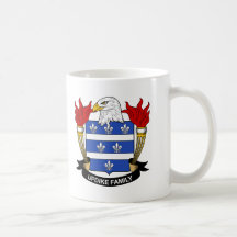 Updike Familienwappen Kaffeehaferl