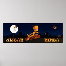 Urban Ninja Poster