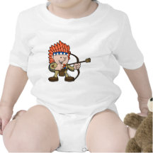 Ureinwohner-Kostüm Baby Strampler