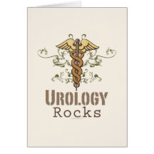Urologie schaukelt Urologe-Gruß-Karte