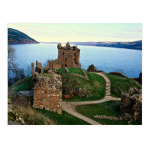 Urquhart Schloss, Loch Ness, Schottland Postkarten