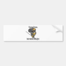 Ursachen-Krähen wollen gerade, um Spaß zu haben! Autosticker