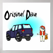 Ursprüngliche Diva Plakate