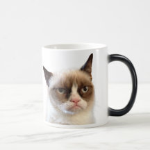 Ursprünglicher mürrischer Katzen-Becher Tasse