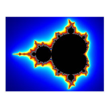 Ursprüngliches Mandelbrot Set 03 - Fraktal-Postkar