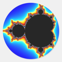 Ursprüngliches Mandelbrot Set 03 - Fraktal Sticker