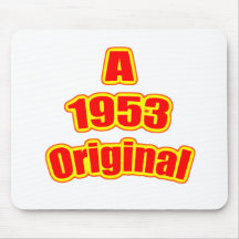 Ursprüngliches Rot 1953 Mauspad