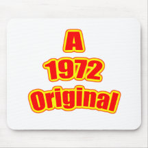 Ursprüngliches Rot 1972 Mauspads