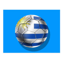 Uruguay-Fußballt-shirts und -geschenke Postkarten
