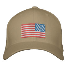 US-Flagge - aufgehoben Baseballmütze