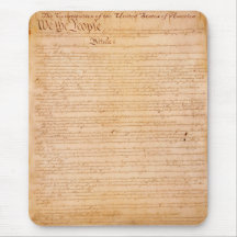 US-KONSTITUTION amerikanische Geschichte Mousepad