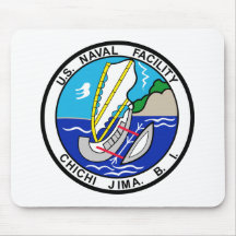 US-MARINEanlage CHICHI JIMA BONIN INSELN Mauspad
