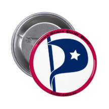 US-Piraten-Party Anstecknadelbutton