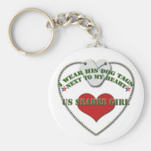 US-SeaBee-Mädchen Keychain Schlüsselband