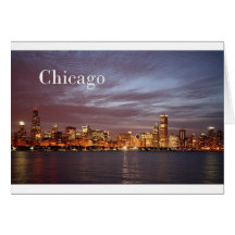 USA Chicago St.K) Grußkarte