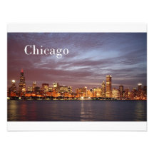 USA Chicago St.K) Personalisierte Einladungskarte