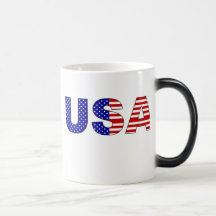 USA-Flaggen-Art-Becher Teehaferl
