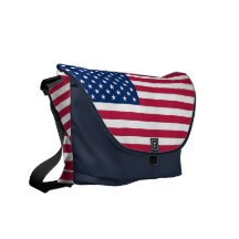 USA-Flaggen-Rickshaw-Bote-Tasche Kuriertaschen