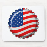 USA-Flaschenkapsel Mousepads