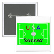 USA-Fußball Anstecknadel