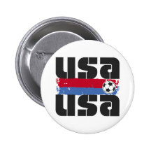 USA-Fußball Anstecknadel