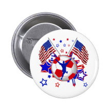 USA-FUSSBALL ANSTECKNADELBUTTON