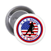 USA-FUSSBALL ANSTECKNADELBUTTONS