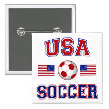 USA-Fußball Button