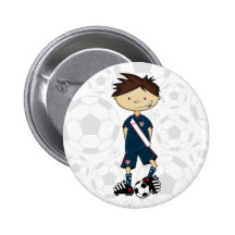 USA-Fußball-Jungen-Abzeichen Anstecknadelbutton