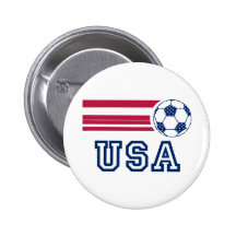 USA-Fußball-Knopf Anstecknadelbutton