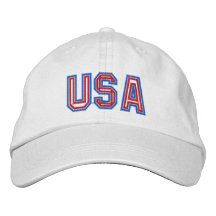 USA gestickte Kappe Bestickte Mützen