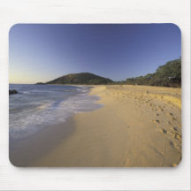 USA, Hawaii, Maui, Abdrücke im Sand, Makena Mousepad