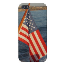 USA kennzeichnen auf einem Boot - Fall iphone5 iPhone 5 Hülle