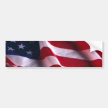 USA-nationale Flagge Autosticker