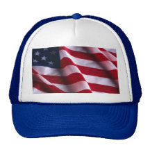 USA-nationale Flagge Truckerkappe