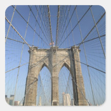 USA, New York, New York City, Brooklyn: Aufkleber