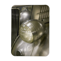 USA, Ohio, Cleveland: Western-Reserve historische  Recchteckiger Magnet