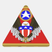 USA Sports Red.png Triangle Stickers