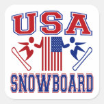 USASnowboard Sticker