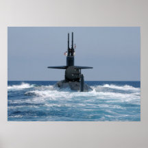 USS Dallas (SSN 700) Posterdruck
