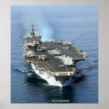 USS Enterprise Posterdruck