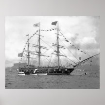 USS Portsmouth Poster