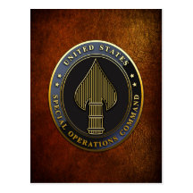 USSOCOM Emblem Postkarten